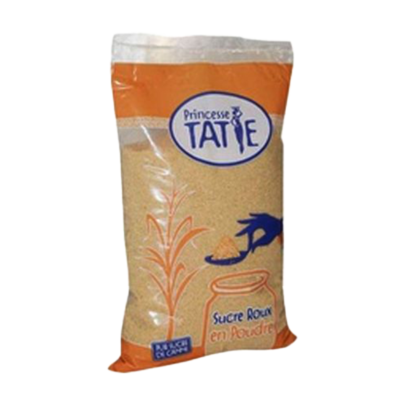 Sucre Roux princesse TATIE - 1kg